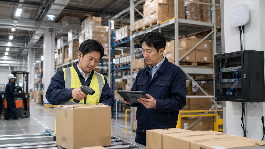製造物流企業の工場倉庫IT環境改善_KP Life