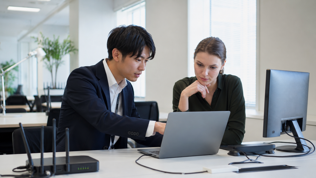 "外資系企業日本オフィスのPC・IT機器設定"